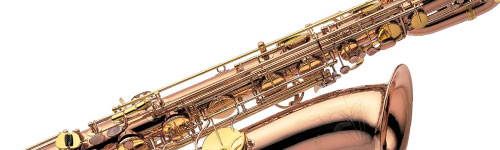 Close-up of a Yanagisawa Saxophone